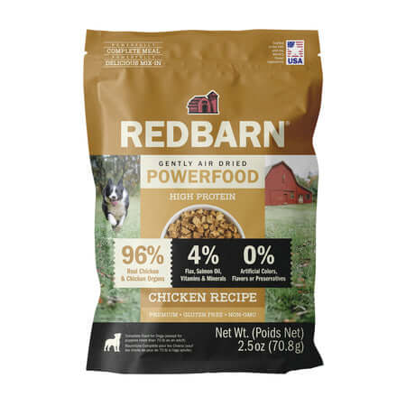 2.5 oz Air Dried Chicken Trial Size - SKU 120026