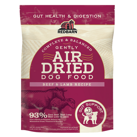 Air Dried Beef & Lamb Gut Health Recipe 2lb Bag - SKU 120035