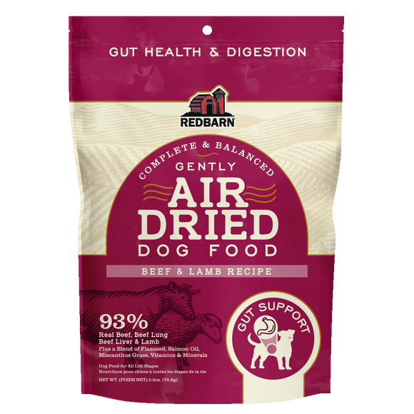 Air Dried Beef & Lamb Gut Health Recipe 2.5oz Trial Size - SKU 120044