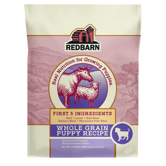 Puppy Whole Grain Recipe Dog Food - 4oz Sample - CASE of 12 - SKU 120055-12