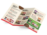 Dog Food Consumer Trifold Brochure - SKU SMKDFB