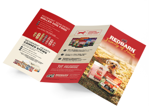 Dog Food Consumer Trifold Brochure - SKU SMKDFB