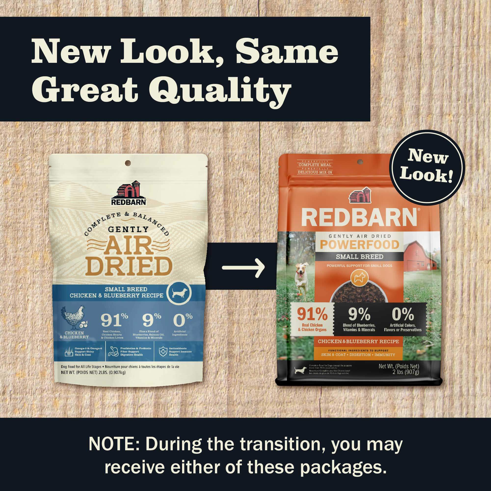 Air Dried Powerfood Small Breed Chicken & Blueberry Recipe – Sales Team ...