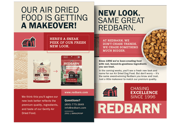 Air Dried Package Update Notification Postcard/Insert - SMKADPUNP