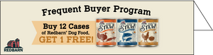 Frequent Buyer Program Wet Can Food - Shelf Talker - SKU SMKFBPWCF*