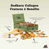 Features of Redbarn Puffed Collagen Braid