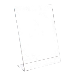 Acrylic Sign Holder 8.5"x10" - SKU SMKASH