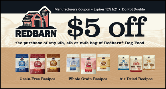Coupon Pad - $5 off any purchase of 2, 4 and 22lb bags - SKU SMKCP5O